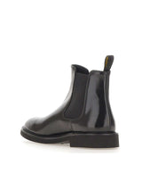 DOUCAL'S Stivaletti in pelle Beatles BLACK Uomo 