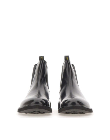 DOUCAL'S Stivaletti in pelle Beatles BLACK Uomo 