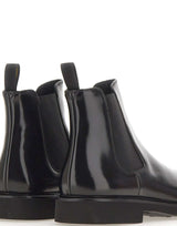 DOUCAL'S Stivaletti in pelle Beatles BLACK Uomo 