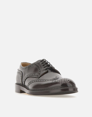 DOUCAL'S Stringate "Horse" BROWN Uomo 