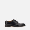 DOUCAL'S Stringate "Horse" in pelle BLACK Uomo 