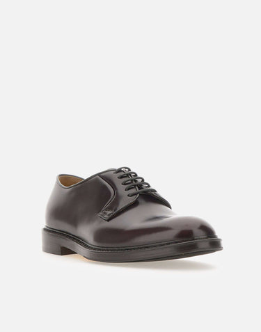 DOUCAL'S Stringate "Horse" in pelle BROWN Uomo 