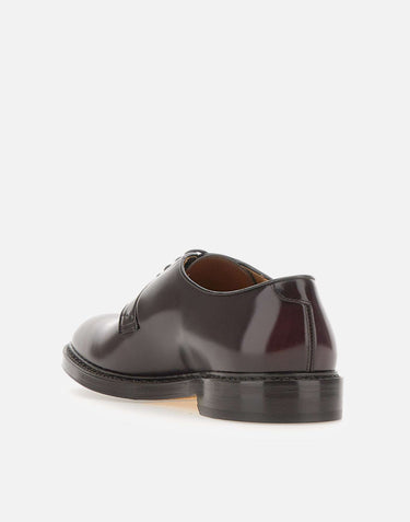 DOUCAL'S Stringate "Horse" in pelle BROWN Uomo 
