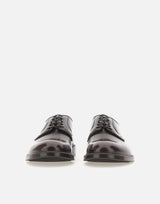 DOUCAL'S Stringate "Horse" in pelle BROWN Uomo 