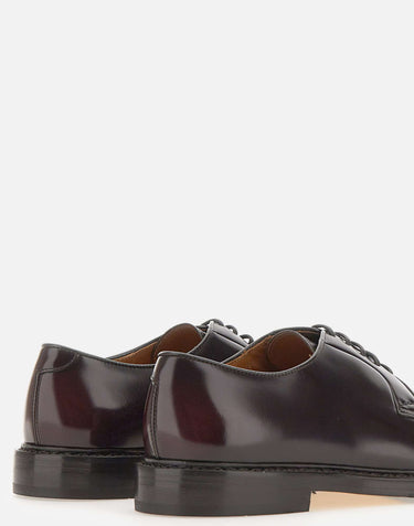 DOUCAL'S Stringate "Horse" in pelle BROWN Uomo 