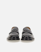 DOUCAL'S Mocassini "Horse" in pelle BLACK Uomo 