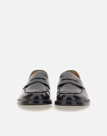 DOUCAL'S Mocassini "Horse" in pelle BLACK Uomo 