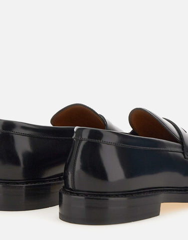 DOUCAL'S Mocassini "Horse" in pelle BLACK Uomo 