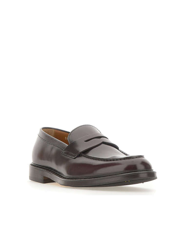 DOUCAL'S Mocassini "Horse" in pelle RED Uomo 