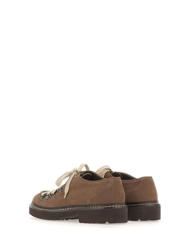 DOUCAL'S Stringate in nabuk BROWN Uomo 