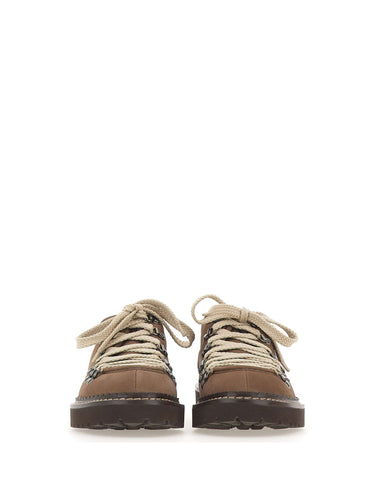 DOUCAL'S Stringate in nabuk BROWN Uomo 