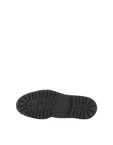DOUCAL'S Stringata a due fori in pelle BLACK Uomo 