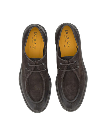 DOUCAL'S Stringate "Commander" BROWN Uomo 