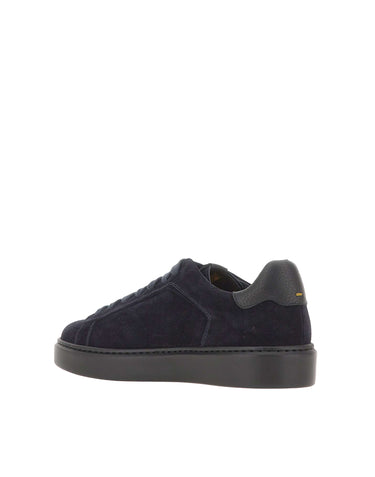 DOUCAL'S Sneakers in suede BLUE Uomo 