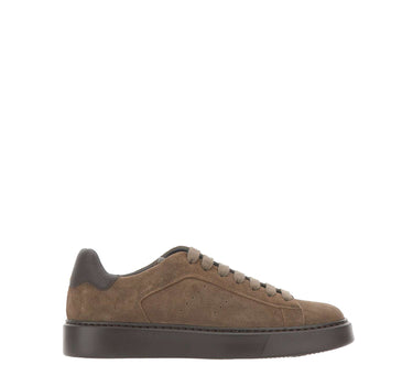 DOUCAL'S Sneakers in suede BROWN Uomo 