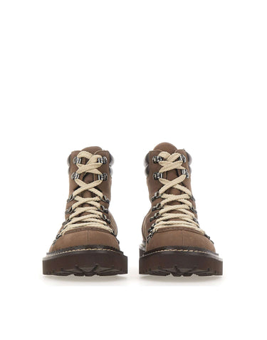 DOUCAL'S Scarponcino stringato in suede BROWN Uomo 