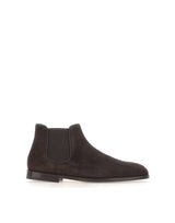DOUCAL'S Stivaletti Beatles in suede BROWN Uomo 