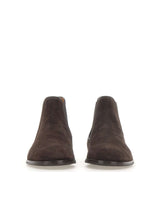 DOUCAL'S Stivaletti Beatles in suede BROWN Uomo 