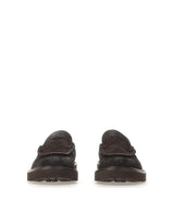 DOUCAL'S Mocassini in pelle scamosciata BROWN Uomo 