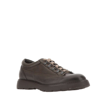 DOUCAL'S Stringate in pelle BROWN Uomo 