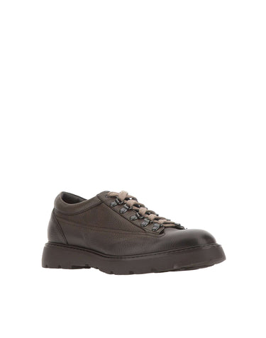 DOUCAL'S Stringate in pelle BROWN Uomo 