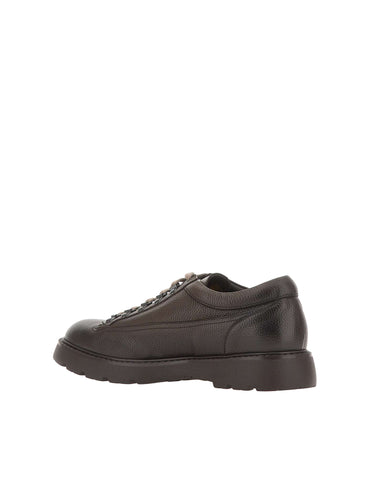 DOUCAL'S Stringate in pelle BROWN Uomo 