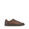 DOUCAL'S Sneakers in pelle nappa BROWN Uomo 