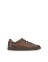 DOUCAL'S Sneakers in pelle nappa BROWN Uomo 