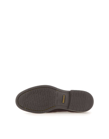DOUCAL'S Stivaletti stringati in suede BROWN Uomo 