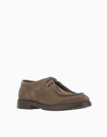 DOUCAL'S Stringate "Janus" BROWN Uomo 