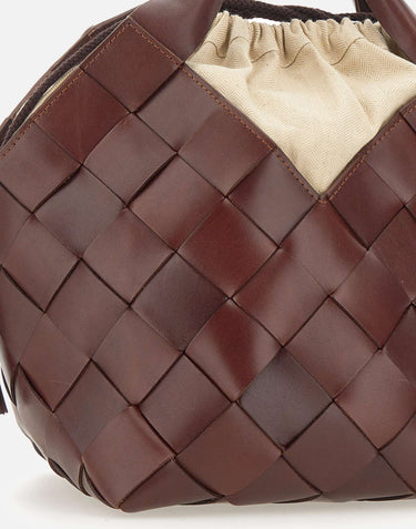 Borsa a mano "Botteghe" 8108 BRUCIATO DRAGON DIFFUSION 