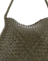 DRAGON DIFFUSION Borsa a spalla "Santa Maria" GREEN Donna 