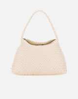 DRAGON DIFFUSION Borsa a spalla "Santa Maria" WHITE Donna 
