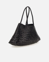 Borsa "Santa Croce Big" in pelle 8892 BLACK DRAGON DIFFUSION 