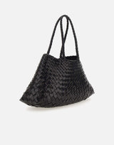 Borsa "Santa Croce Big" in pelle 8892 BLACK DRAGON DIFFUSION 