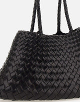 Borsa "Santa Croce Big" in pelle 8892 BLACK DRAGON DIFFUSION 