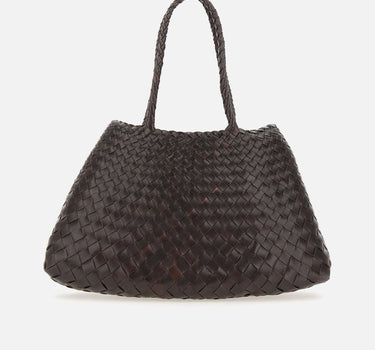 DRAGON DIFFUSION Borsa "Santa Croce" in pelle BROWN Donna 