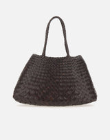 DRAGON DIFFUSION Borsa "Santa Croce" in pelle BROWN Donna 