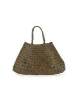 DRAGON DIFFUSION Borsa a mano "Santa Croce Small" GREEN Donna 