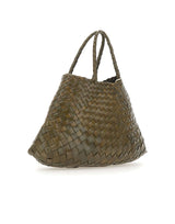DRAGON DIFFUSION Borsa a mano "Santa Croce Small" GREEN Donna 