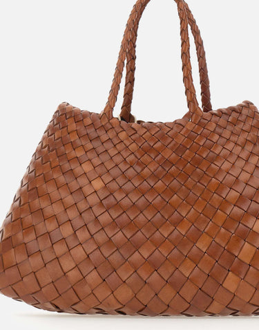 Borsa a mano "Santa Croce Small" 8893 TAN DRAGON DIFFUSION 