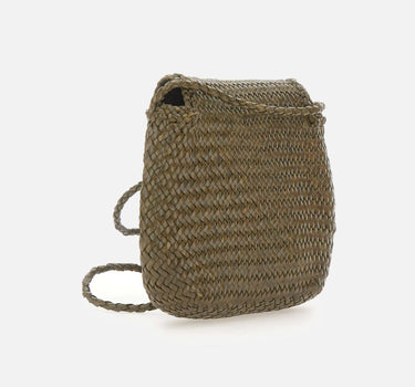 Borsa "Mini city" in pelle 8934 KAKI DRAGON DIFFUSION 