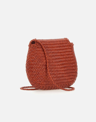 Borsa "Mini city" in pelle 8934 NARANJA DRAGON DIFFUSION 