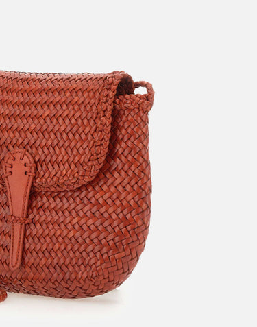Borsa "Mini city" in pelle 8934 NARANJA DRAGON DIFFUSION 