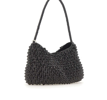 DRAGON DIFFUSION Borsa a spalla "Basil Cactus" BLACK Donna 