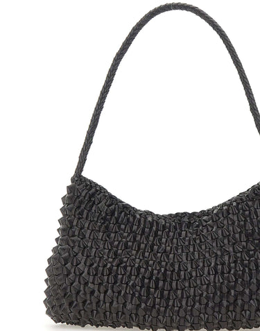DRAGON DIFFUSION Borsa a spalla "Basil Cactus" BLACK Donna 