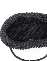 DRAGON DIFFUSION Borsa a spalla "Basil Cactus" BLACK Donna 