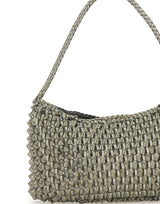 DRAGON DIFFUSION Borsa a spalla "Basil Cactus" GREY Donna 