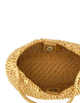 DRAGON DIFFUSION Borsa a spalla "Basil Cactus" GOLD Donna 
