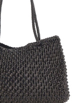 DRAGON DIFFUSION Borsa a spalla "S.Croce Cactus" BLACK Donna 